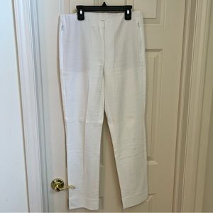 J. Jill white dress pants size 6
